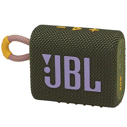 Портативная колонка JBL Go 3 с защитой от воды хаки