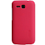 Чехол для Huawei Ascend Y600 пластиковый тонкий Nillkin Super Frosted красный