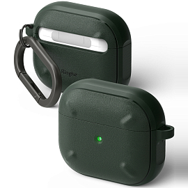 Чехол для наушников AirPods 3 гелевый Ringke Onyx темно-зеленый