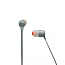 Наушники беспроводные Bluetooth JBL Tune 125BT вакуумные с микрофоном и пультом серые