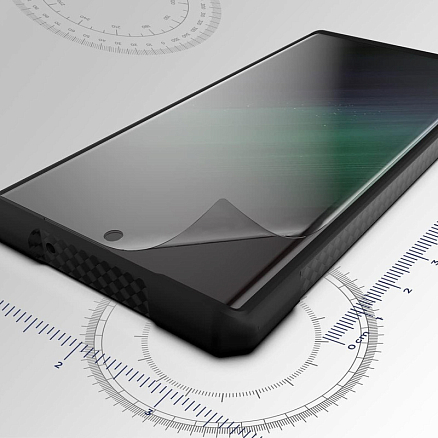 Пленка защитная Samsung Galaxy S23 Ultra на весь экран WhiteStone Dome UV Gen Film c УФ-лампой прозрачная 2 шт.