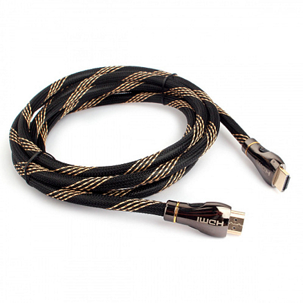 Кабель HDMI - HDMI (папа - папа) длина 1,5 м версия 2.1 8K плетеный Cablexpert