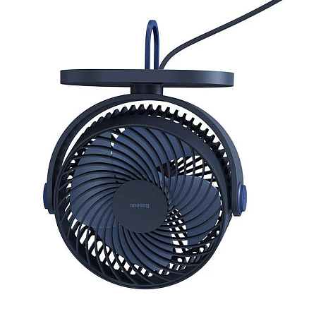 Вентилятор портативный настольный Baseus Serenity Desktop Fan синий