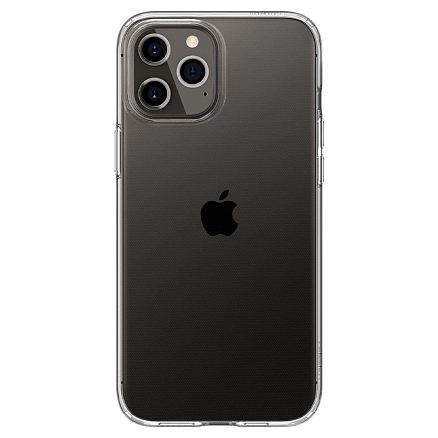 Чехол для iPhone 12 Pro Max гелевый ультратонкий Spigen Liquid Crystal прозрачный