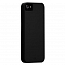 Чехол для iPhone 5, 5S, SE пластиковый тонкий Case-mate (США) Barely There черный матовый
