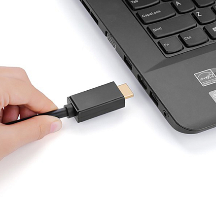 Кабель DisplayPort - HDMI (папа - папа) длина 3 м 4Kx2K Ugreen DP101 черный