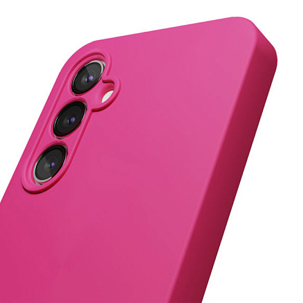 Чехол для Samsung Galaxy A35 силиконовый VLP Aster розовый