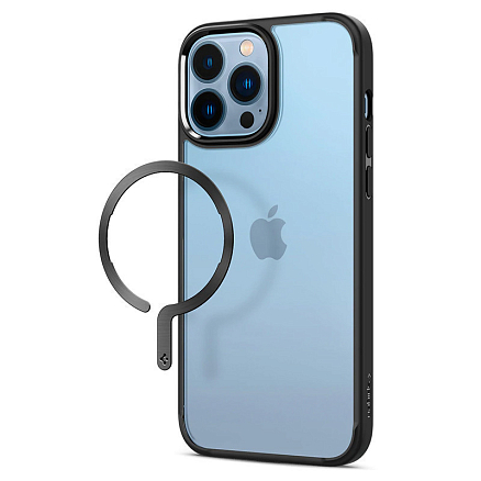 Наклейка на телефон для магнитного держателя MagSafe Spigen OneTap черная