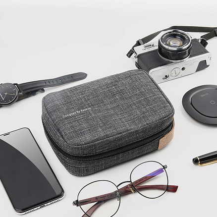 Сумка-органайзер для аксессуаров Baseus Easy-going (Small) темно-серая