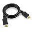 Кабель HDMI - HDMI (папа - папа) длина 1 м версия 1.4 Cablexpert черный