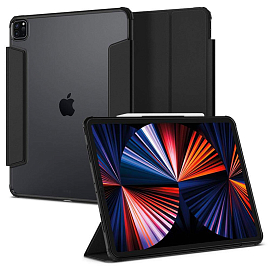 Чехол для iPad Pro 12.9 2021 книжка Spigen Ultra Hybrid Pro черный