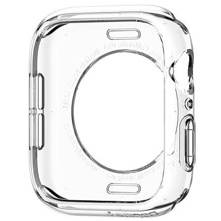 Чехол для Apple Watch 40 и 41 мм гелевый Spigen Liquid Crystal прозрачный