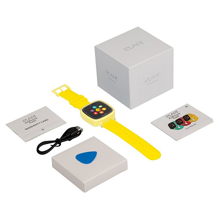 Умные часы Elari Kidphone Fresh (желтый)