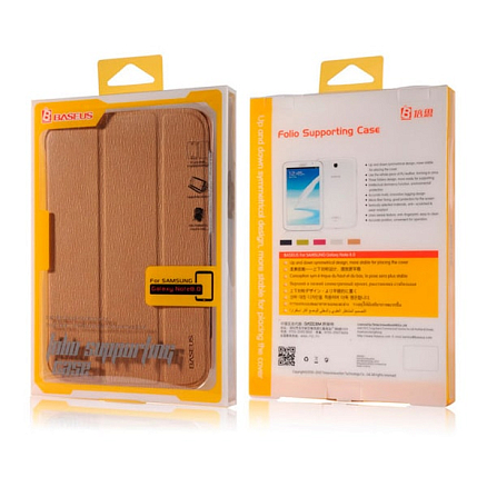 Чехол для Samsung Galaxy Note 8.0 N5110 кожаный Baseus Folio черный