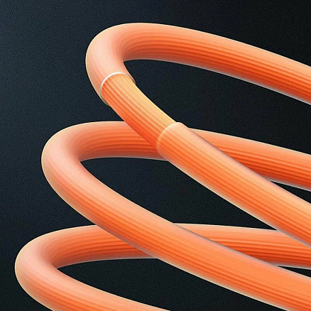 Кабель Baseus CoolPlay Series Fast Charging Data Cable 2.4A USB Type-A - Lightning (2 м, оранжевый)