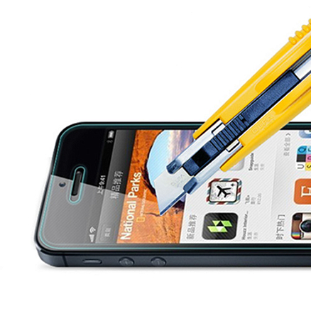 Защитное стекло для iPhone 5, 5S, SE на экран противоударное Nillkin H+