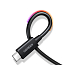 Кабель Type-C - Type-C длина 0.8 м USB4 Gen3 40Gbps 8K 60Hz 5А 100W Ugreen US507 (быстрая зарядка PD) черный