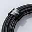 Кабель Type-C - Lightning для зарядки 1,2 м 3А 36W с дисплеем плетеный McDodo CA-1030 (быстрая зарядка PD) черный