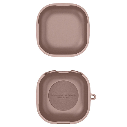 Чехол для наушников Samsung Galaxy Buds 2, Buds Live, Buds Pro для полной защиты Spigen Urban Fit розовый