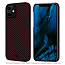 Чехол для iPhone 11 Pro кевларовый тонкий Pitaka MagEZ черно-красный