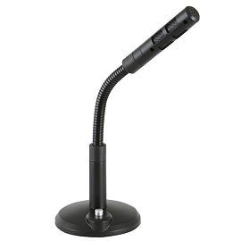 Микрофон Sven MK-495 для компьютера в разъем 3,5 мм черный