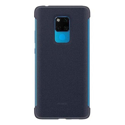 Чехол для Huawei Mate 20 пластиковый оригинальный Huawei Car Case Mate 2 синий