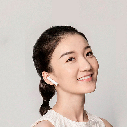 Наушники TWS беспроводные Bluetooth Xiaomi Mi True Wireless Earphones 2S вкладыши белые