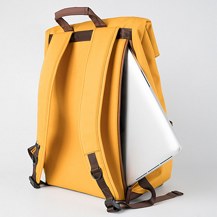 Рюкзак Xiaomi Ninetygo College Leisure с отделением для ноутбука до 15,6 дюйма жёлтый