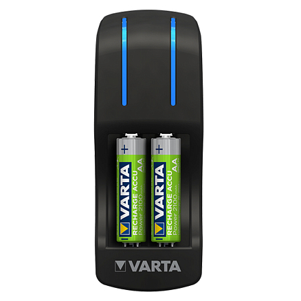 Зарядное устройство Varta Pocket Charger для 4-х AA, AAA c аккумуляторами АА 2600мАч 4 шт.