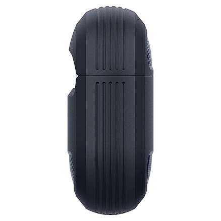 Чехол для наушников AirPods 3 гелевый Spigen Rugged Armor темно-серый