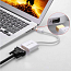 Переходник Mini DisplayPort - DVI-D (папа - мама) 15 см Ugreen 10402 серебристый
