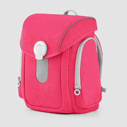 Рюкзак школьный Xiaomi Ninetygo Smart School Bag малиновый