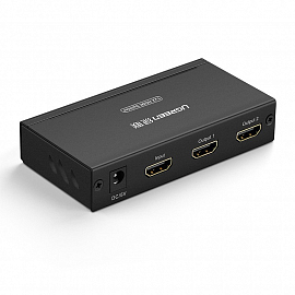 HDMI Splitter (разветвитель) на 2 порта (1 HDMI вход на 2 HDMI выхода) Ugreen 40201