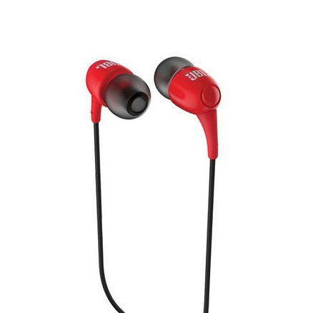 Наушники JBL T100 NP вакуумные красные