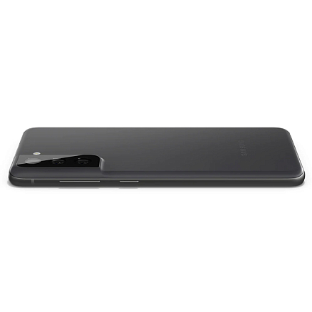 Защитное стекло на камеру для Samsung Galaxy S21 FE Spigen Optik.TR черное 2 шт.