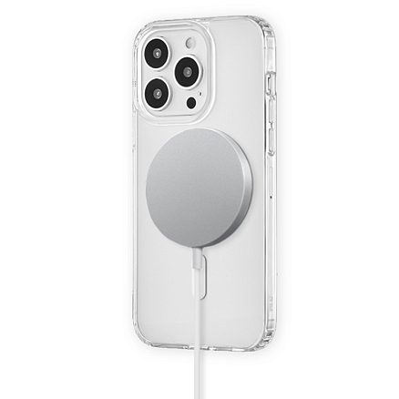 Чехол для iPhone 16 Pro Max гибридный Rocket Prime MagSafe прозрачный