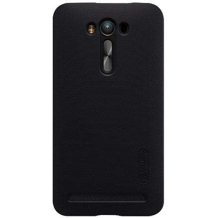 Чехол для Asus Zenfone 2 Laser ZE550KL пластиковый тонкий Nillkin Super Frosted черный