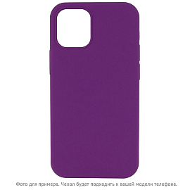 Чехол для iPhone 11 силиконовый Digitalpart Silicone Case фиолетовый