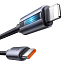 Кабель Type-C - Lightning для зарядки 1,2 м 3А 36W плетеный McDodo CA-5710 (быстрая зарядка PD) черный