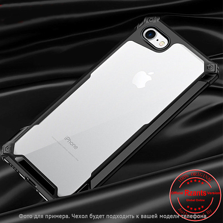 Чехол для Xiaomi Redmi 9C гибридный Rzants Beetle черный