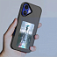 Чехол для iPhone 16 гибридный DIY с NFC E-ink дисплеем черный