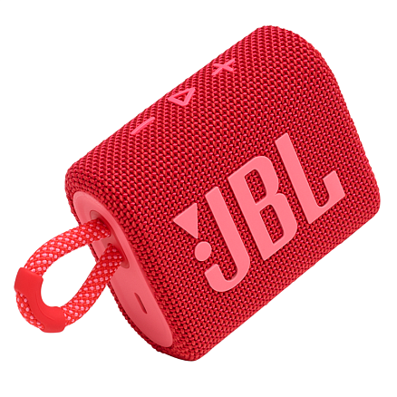 Портативная колонка JBL Go 3 с защитой от воды красная