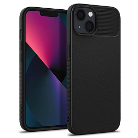 Чехол для iPhone 13 Mini гелевый Spigen Caseology Vault матовый черный