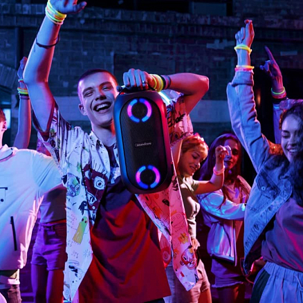Портативная колонка Anker SoundCore Rave PartyCast для вечеринок черная