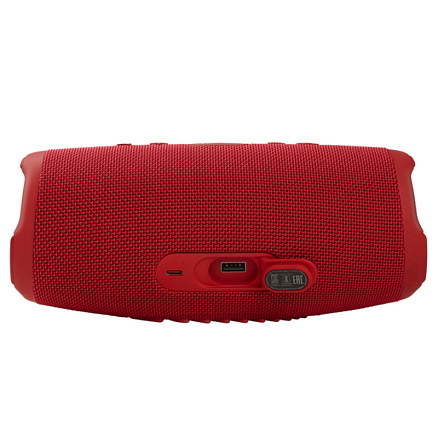 Портативная колонка JBL Charge 5 с защитой от воды и аккумулятором для телефона на 7500мАч красная
