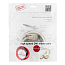 Кабель DVI-D - DVI-D (папа - папа) длина 1,8 м Cablexpert CC-DVI2-6C с ферритами серый
