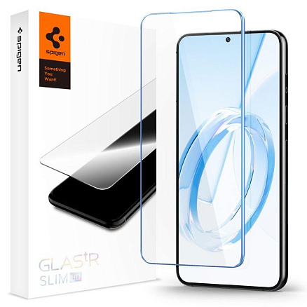 Защитное стекло для Samsung Galaxy S23+ на экран Spigen Glas.TR Slim HD прозрачное