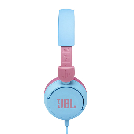 Наушники для детей JBL JR310 накладные складные розово-голубые