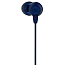 Наушники JBL C50HI вакуумные с микрофоном синие