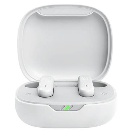 Наушники TWS беспроводные Bluetooth JBL Wave 300 вкладыши с микрофоном белые
